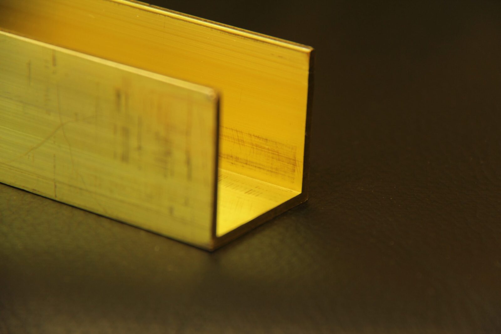 Wide Base Brass Channels